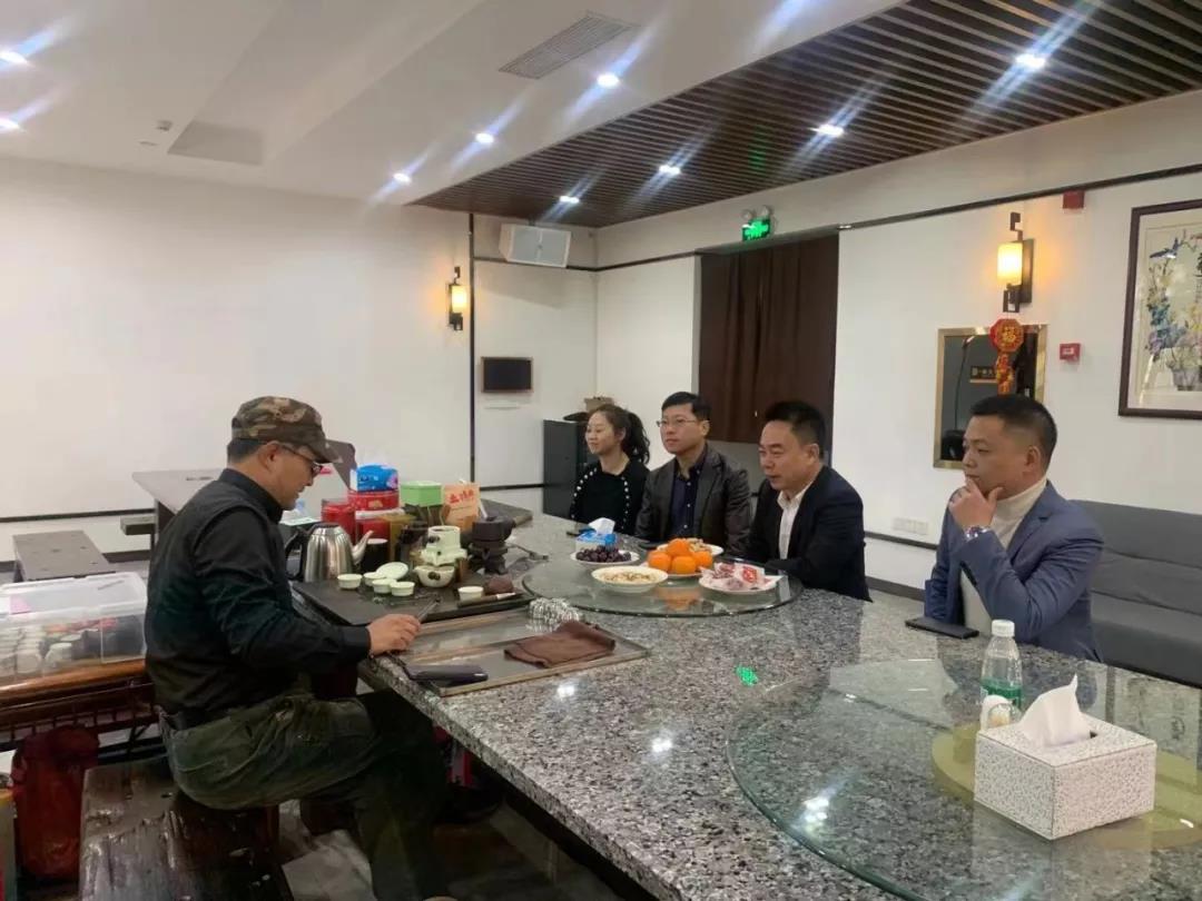 歲末走訪送祝福 商會服務暖企心——航城商會1月份輪值會長第4次率隊走訪會員企業
